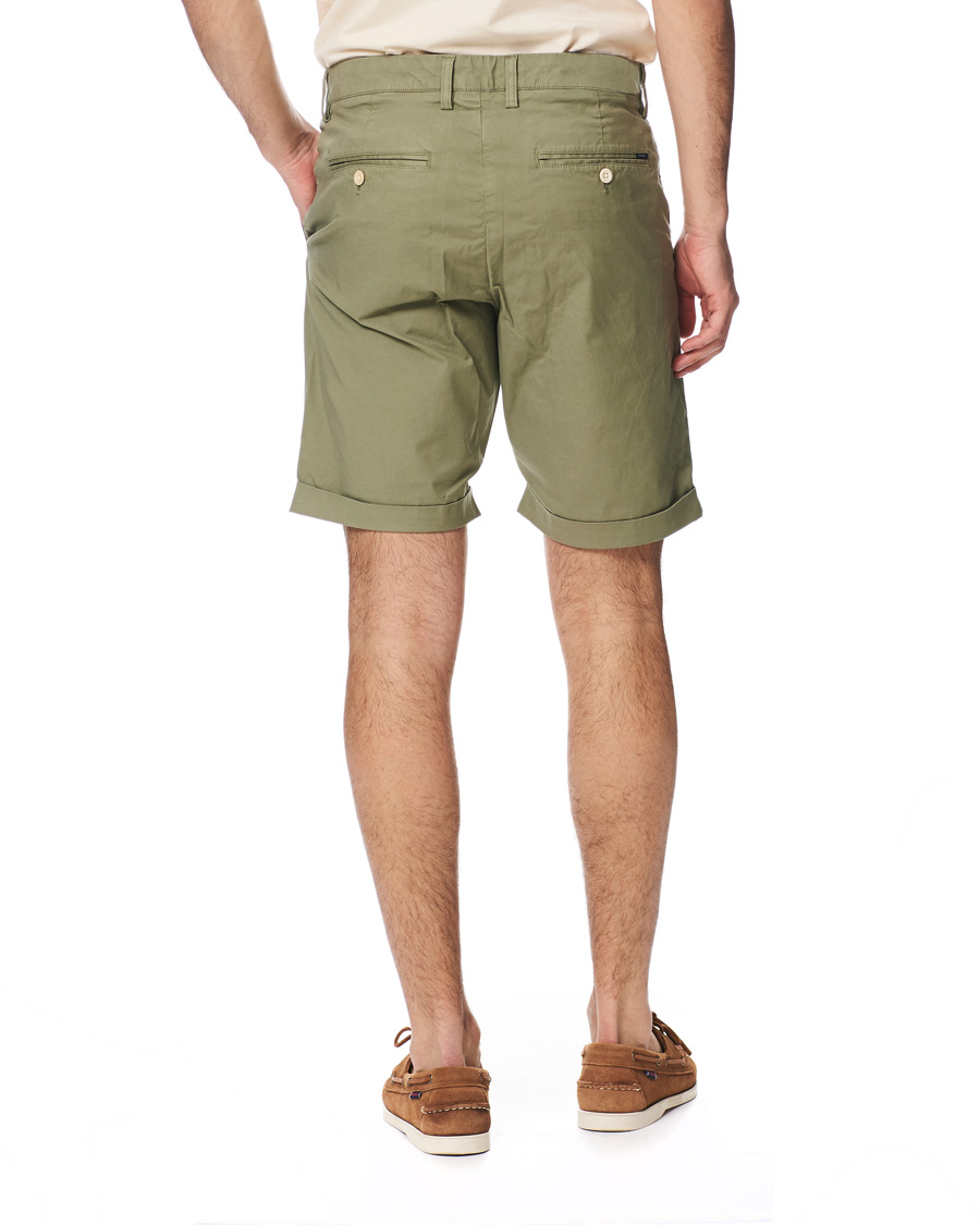 Herr | Shorts | GANT | Regular Sunbleached Shorts Oil Green