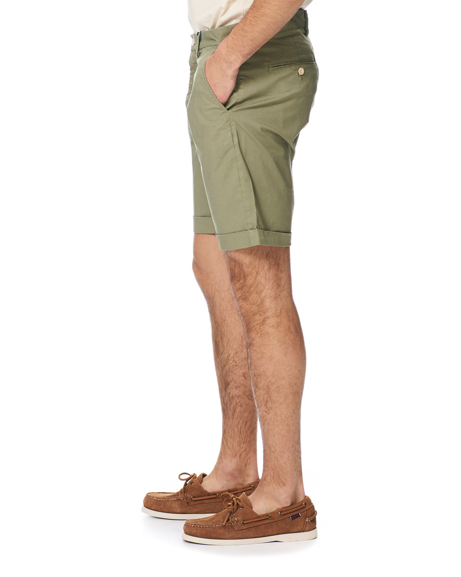 Herr | Shorts | GANT | Regular Sunbleached Shorts Oil Green