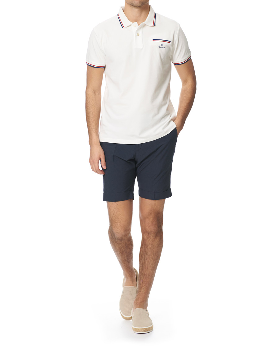 Herr | Shorts | GANT | Seersucker City Shorts Insignia Blue