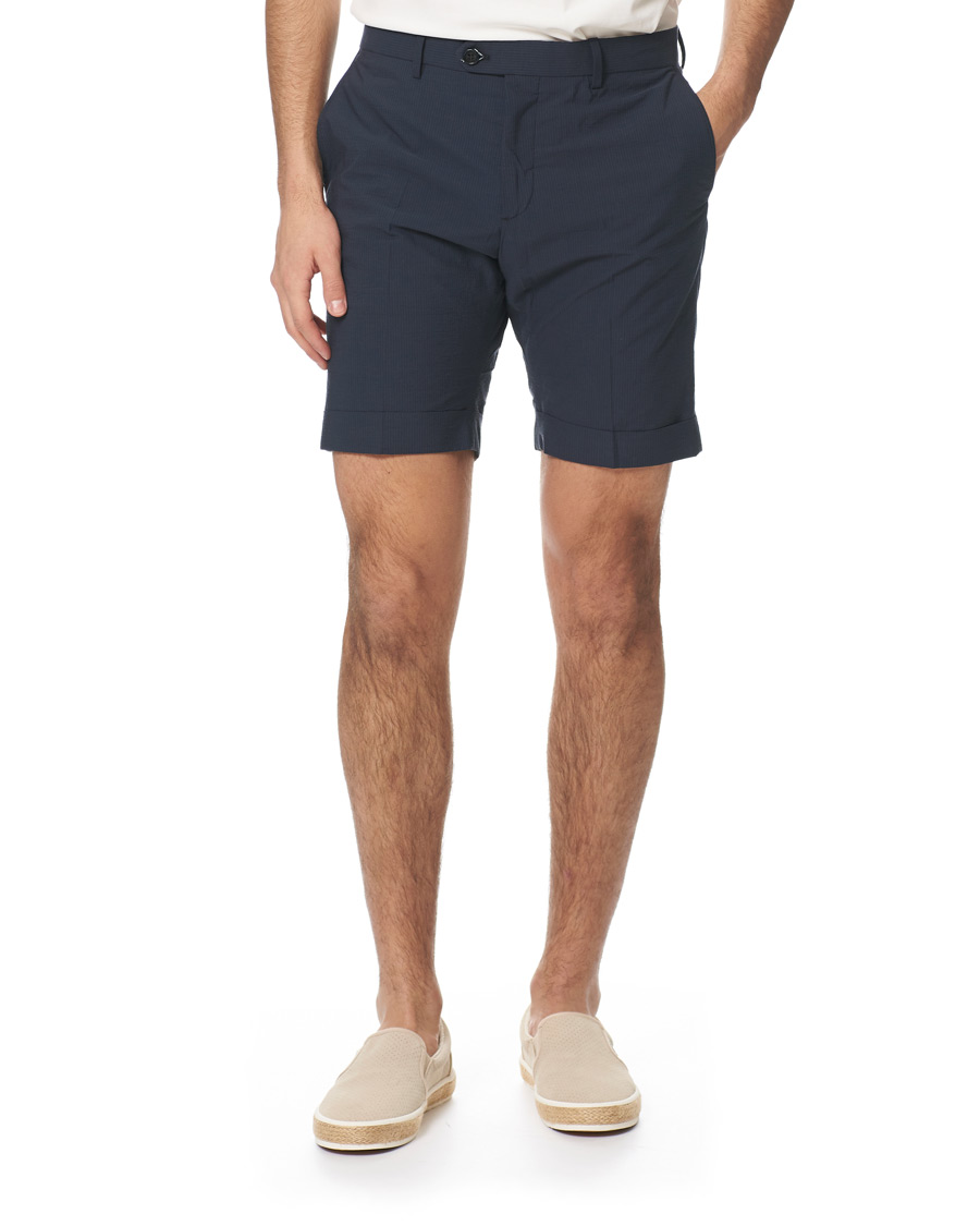 Herr | Shorts | GANT | Seersucker City Shorts Insignia Blue