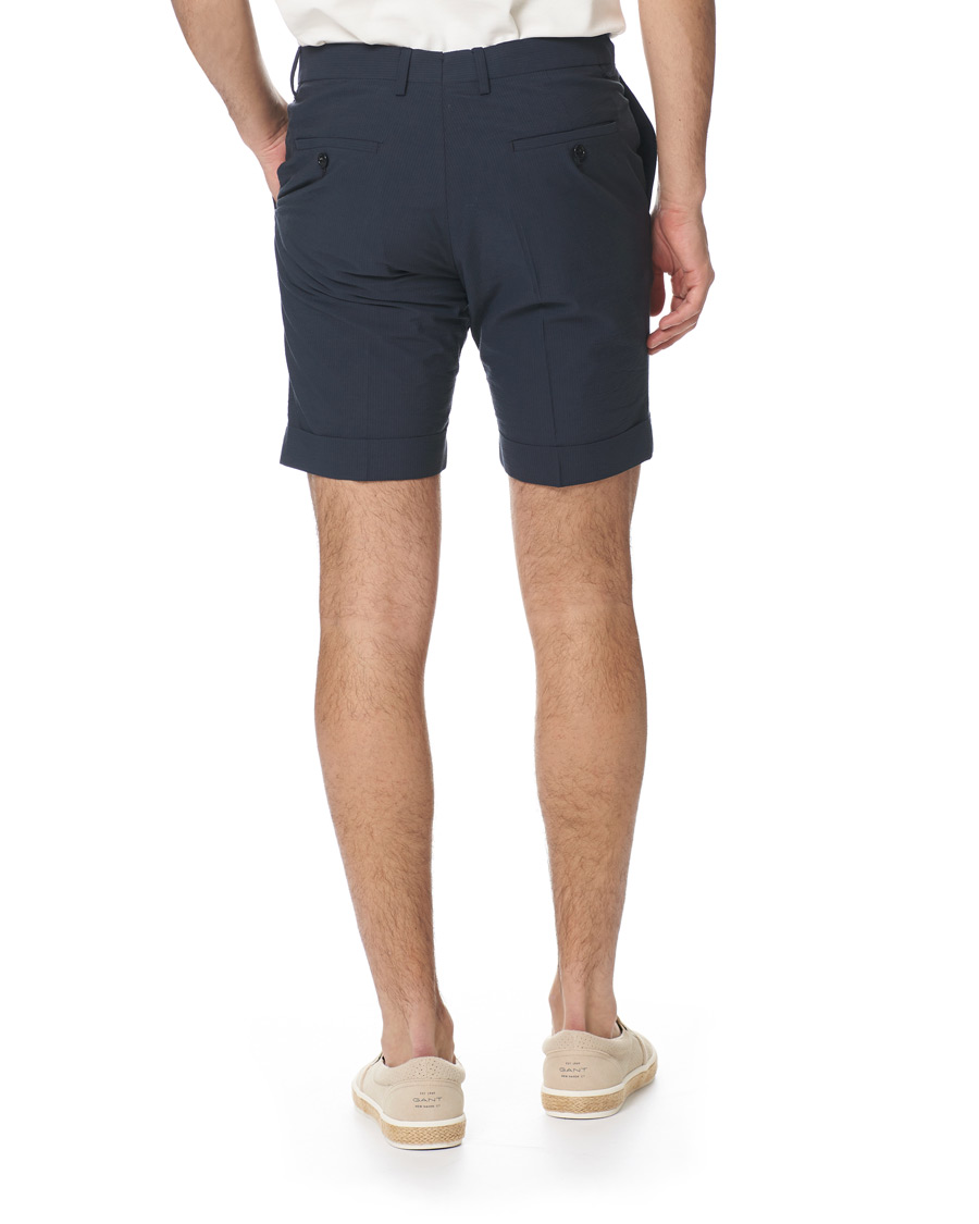 Herr | Shorts | GANT | Seersucker City Shorts Insignia Blue