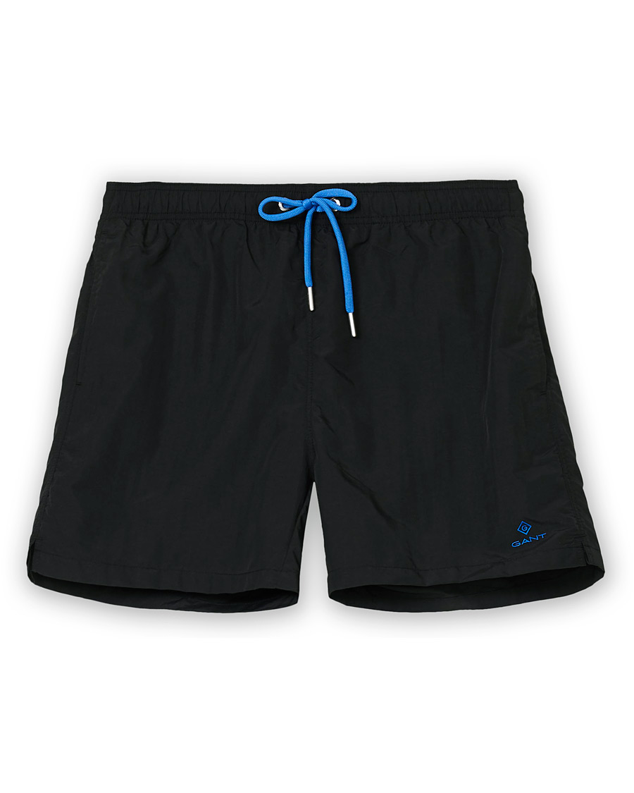 Herr | Badbyxor | GANT | Basic Swimshorts Black
