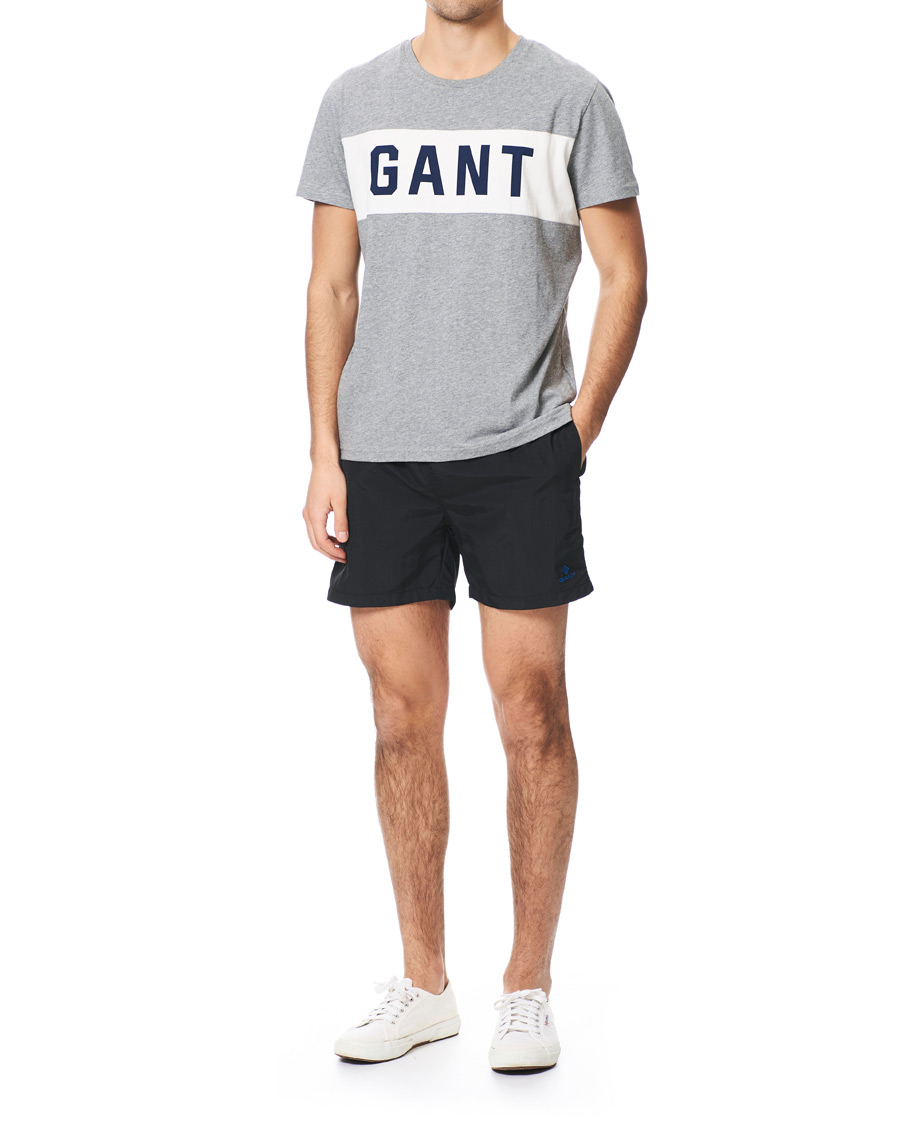 Herr | Badbyxor | GANT | Basic Swimshorts Black