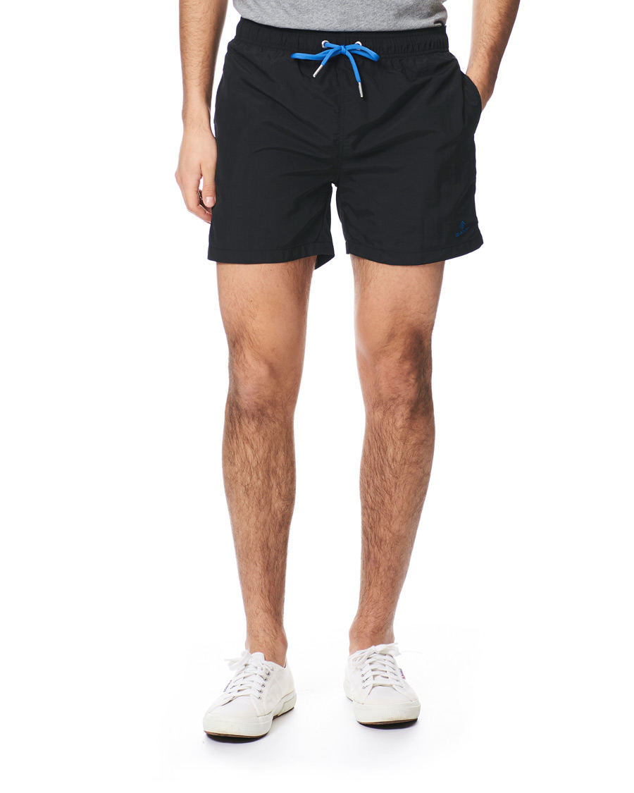 Herr | Badbyxor | GANT | Basic Swimshorts Black