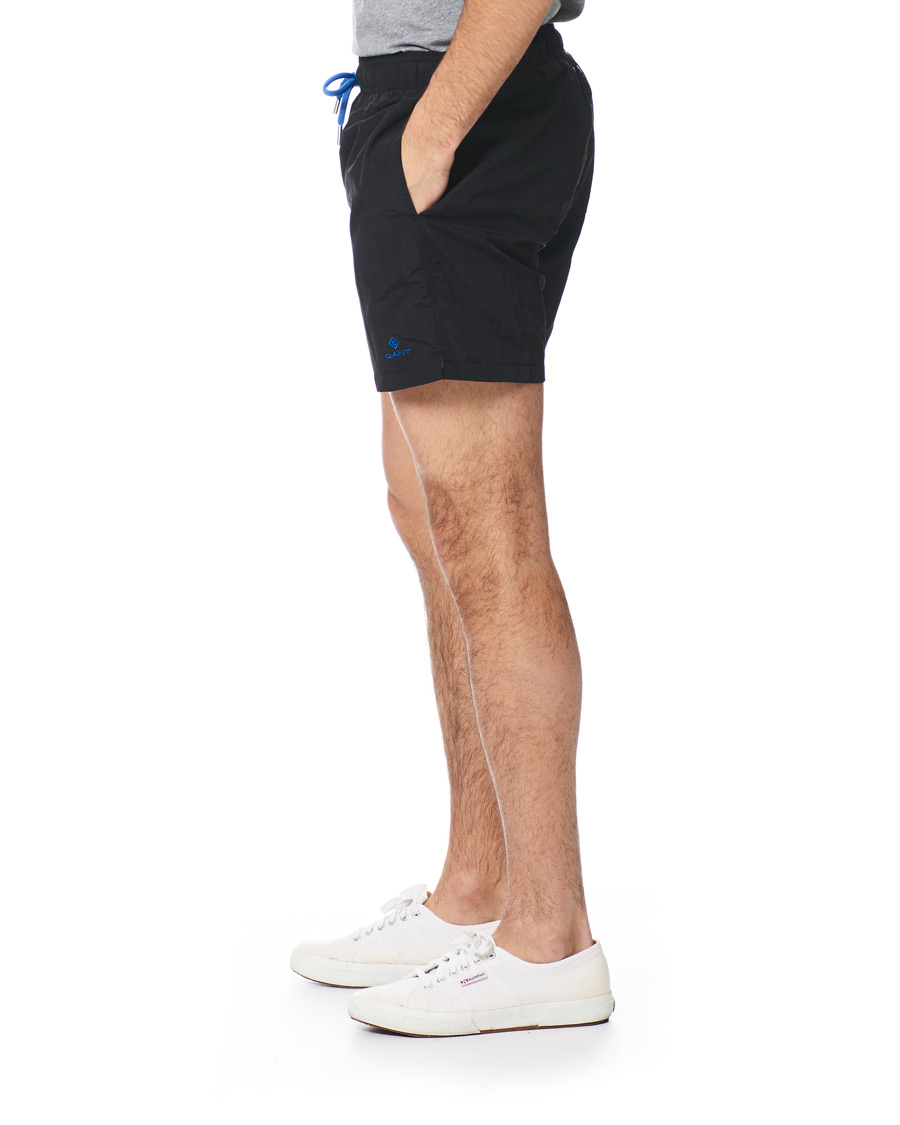 Herr | Badbyxor | GANT | Basic Swimshorts Black