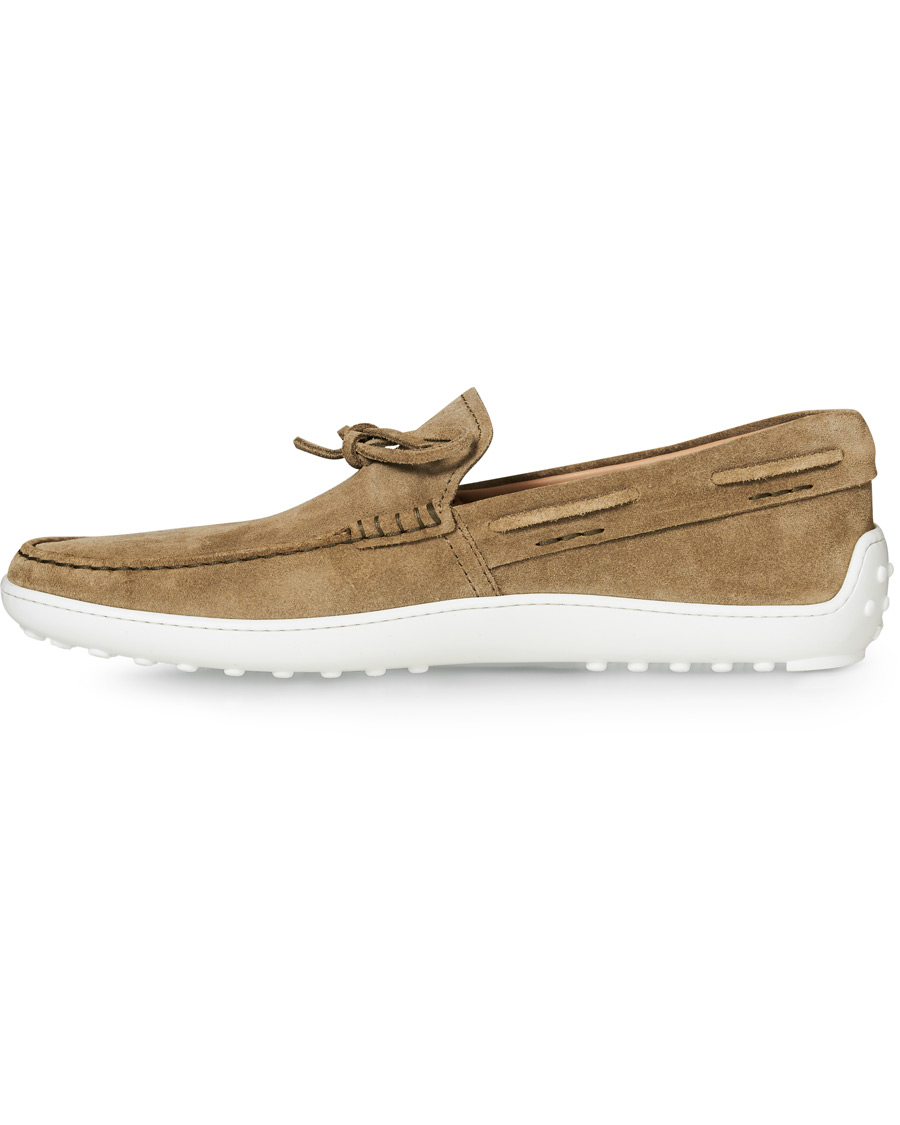 Herr | Tod's Laccetto Loafer Olive Suede | Tod's | Laccetto Loafer Olive Suede