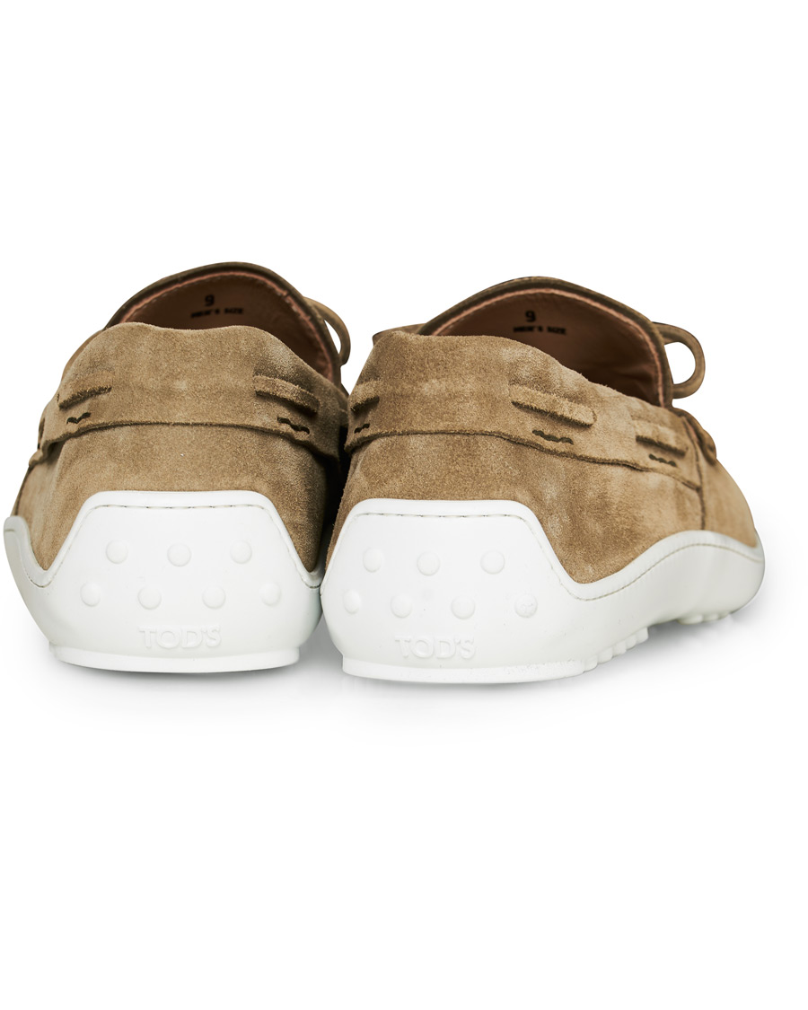 Herr | Tod's Laccetto Loafer Olive Suede | Tod's | Laccetto Loafer Olive Suede