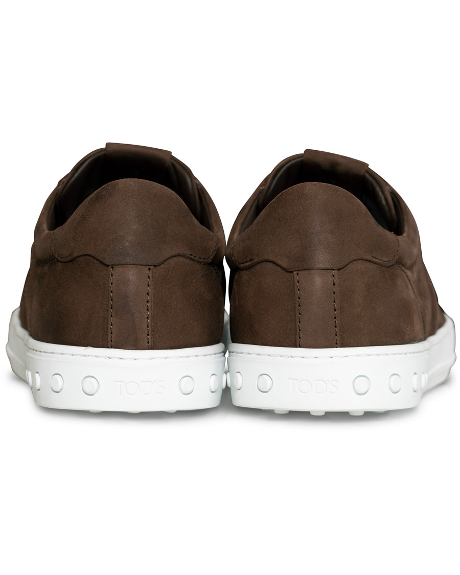 Herr | Tod's Cassetta Sportivo Sneaker Dark Brown Nubuck | Tod's | Cassetta Sportivo Sneaker Dark Brown Nubuck