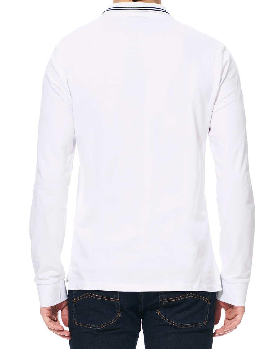 Herr | Tröjor | Emporio Armani | Long Sleeve Polo White