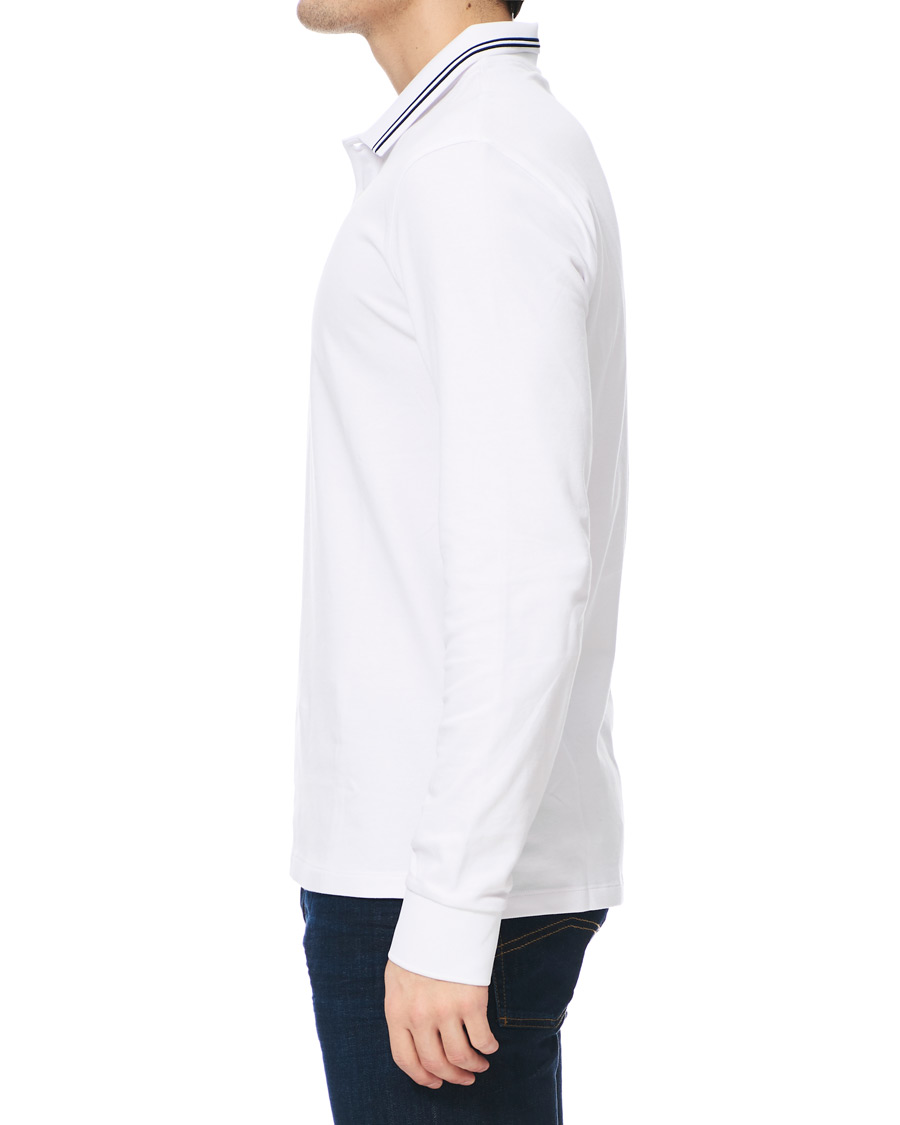 Herr | Tröjor | Emporio Armani | Long Sleeve Polo White