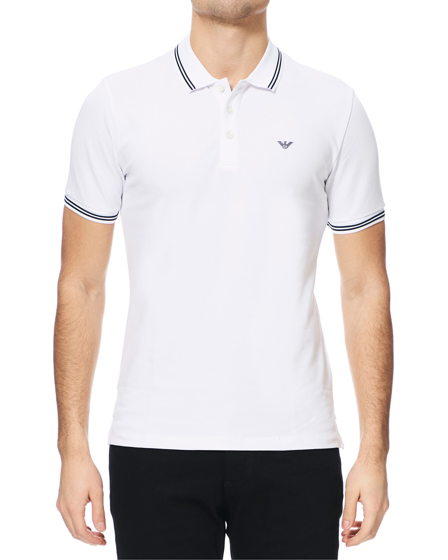 Herr | Pikéer | Emporio Armani | Polo White