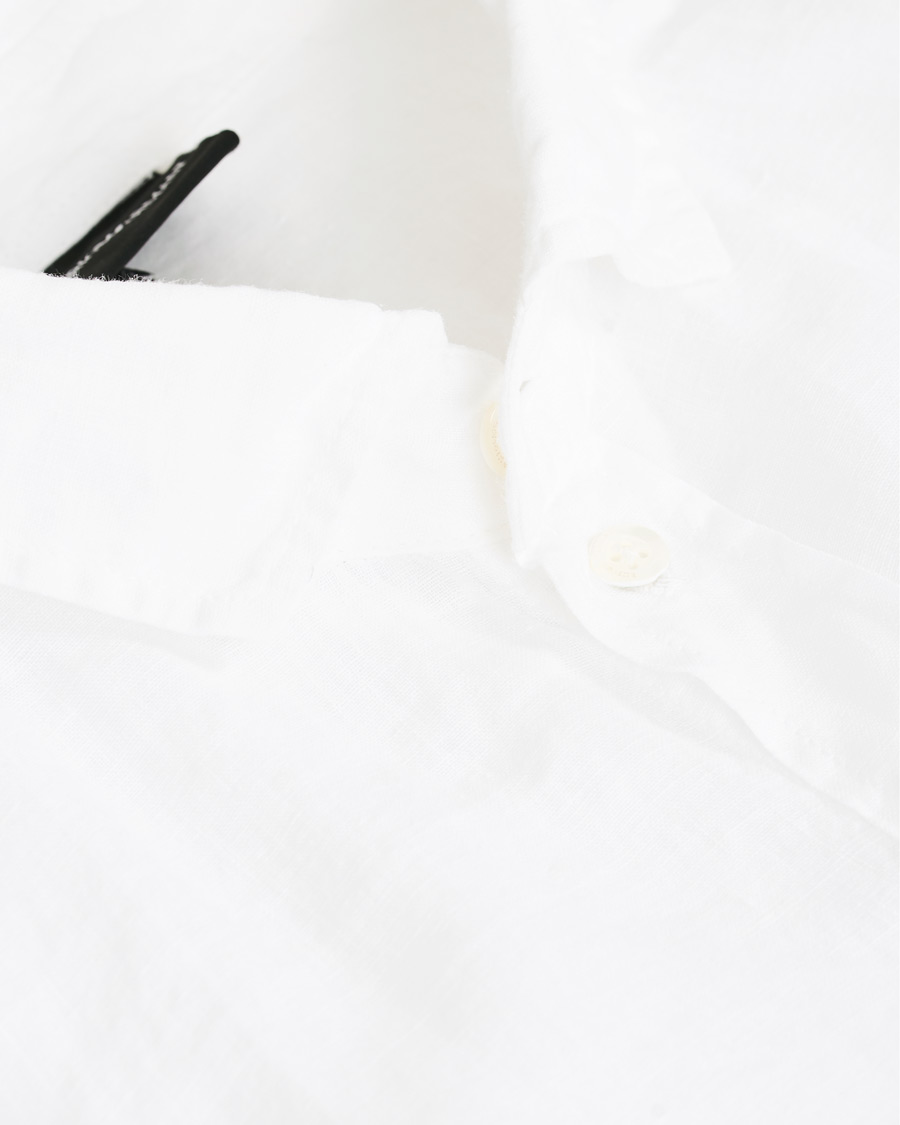 Herr | Skjortor | Emporio Armani | Linen Shirt White