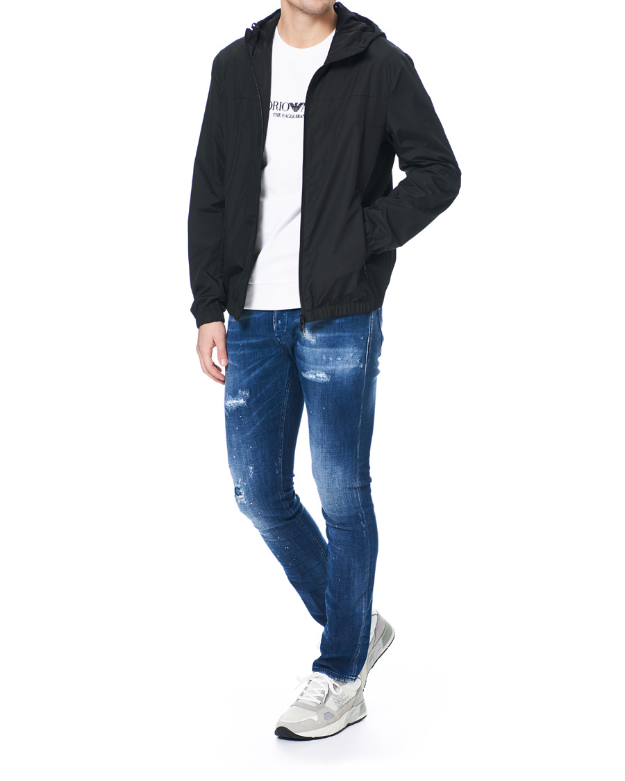 Herr | Jackor | Emporio Armani | Windbreaker Jacket Black