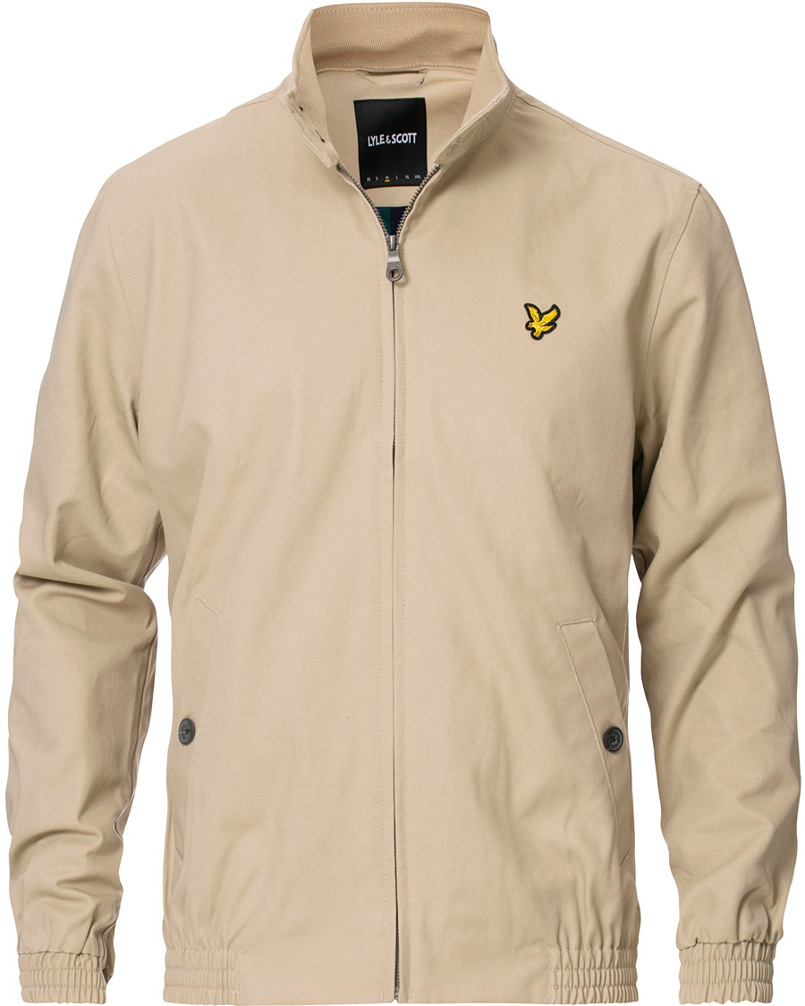 Herr | Jackor | Lyle & Scott | Harrington Jacket Stone