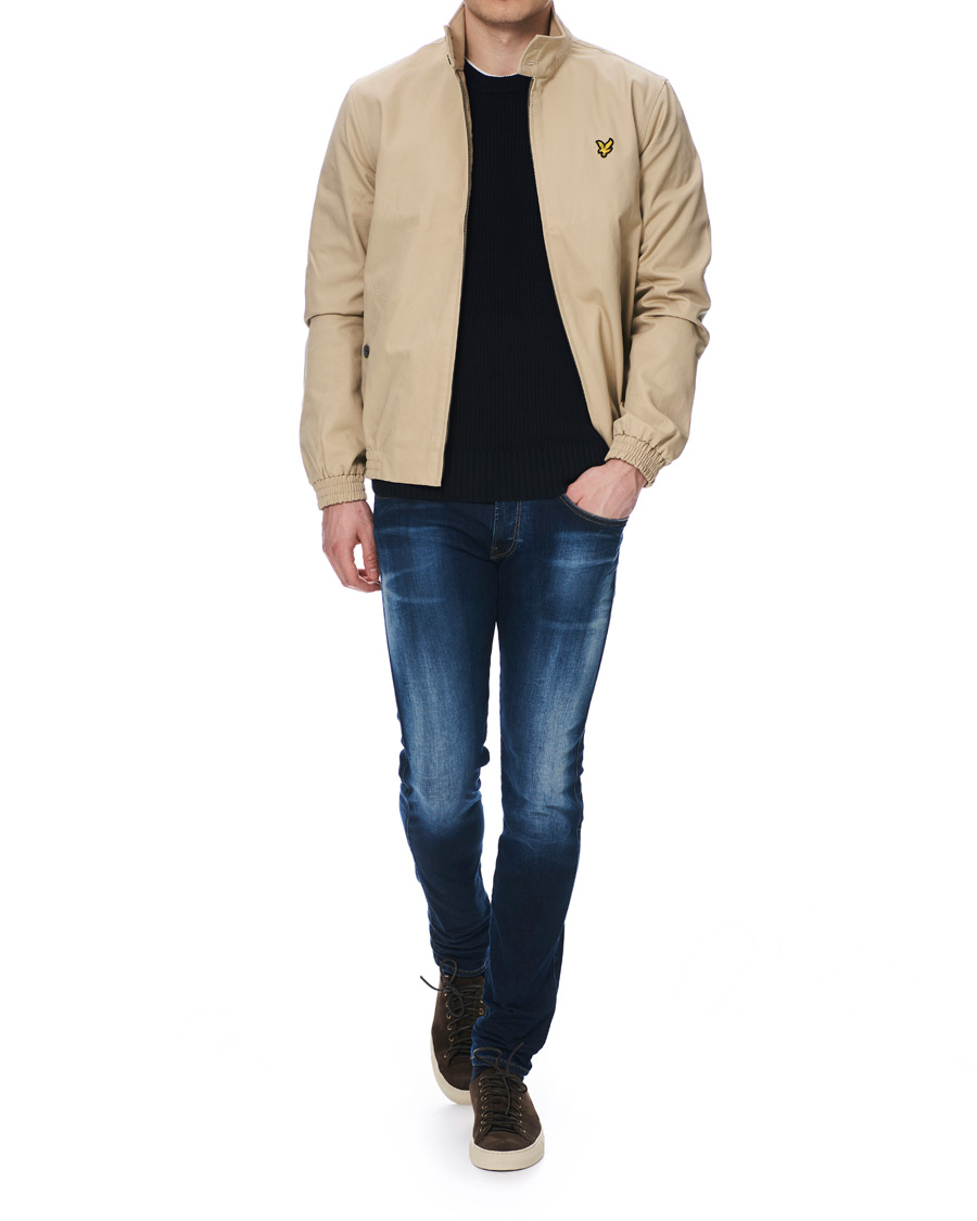 Herr | Jackor | Lyle & Scott | Harrington Jacket Stone