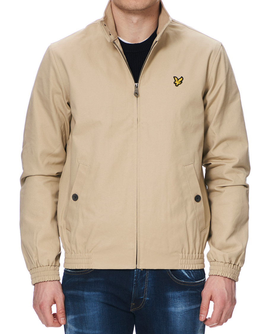 Herr | Jackor | Lyle & Scott | Harrington Jacket Stone
