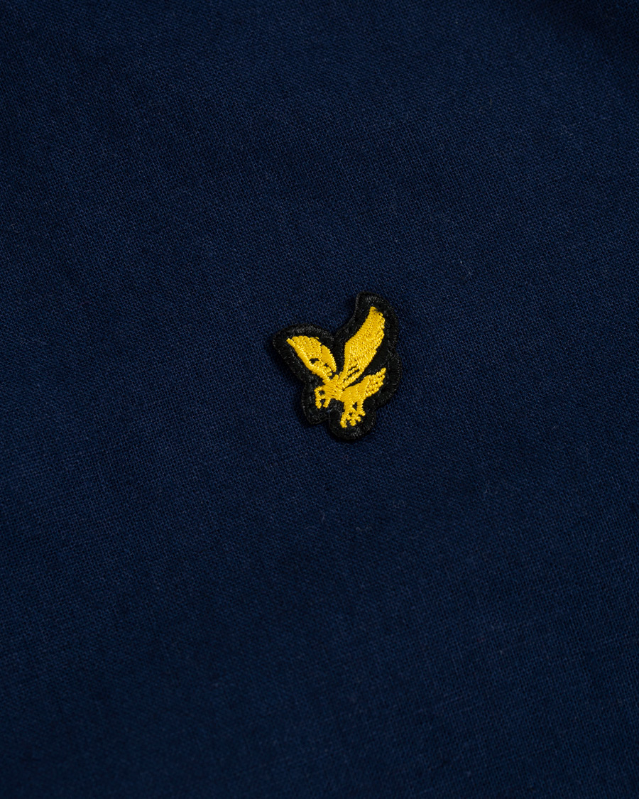 Herr | Skjortor | Lyle & Scott | Linen/Cotton Shirt Navy