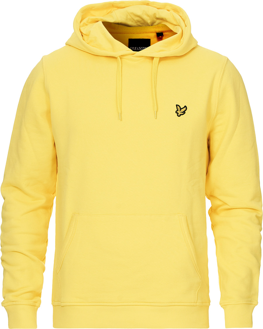 Herr | Tröjor | Lyle & Scott | Pullover Hoodie Butter Cup Yellow