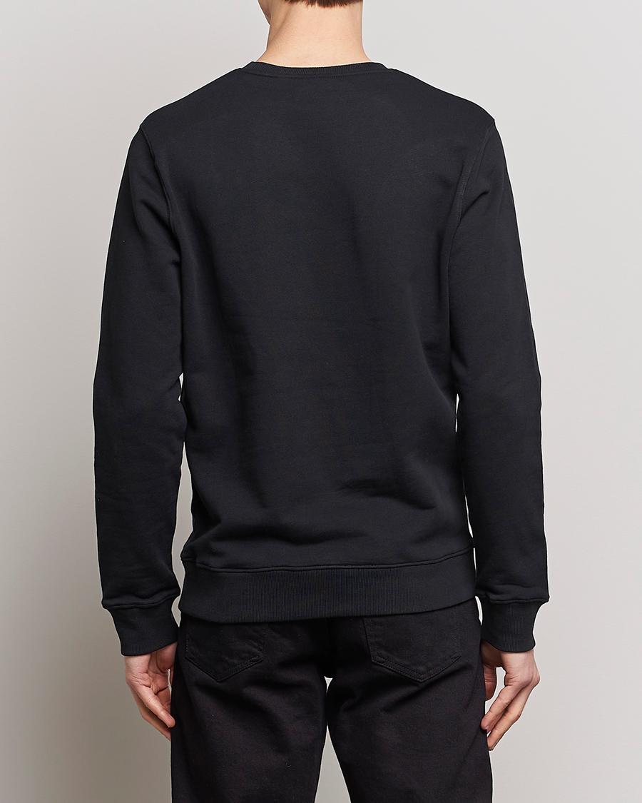 Herr | Tröjor | Lyle & Scott | Crew Neck Sweatshirt Jet Black