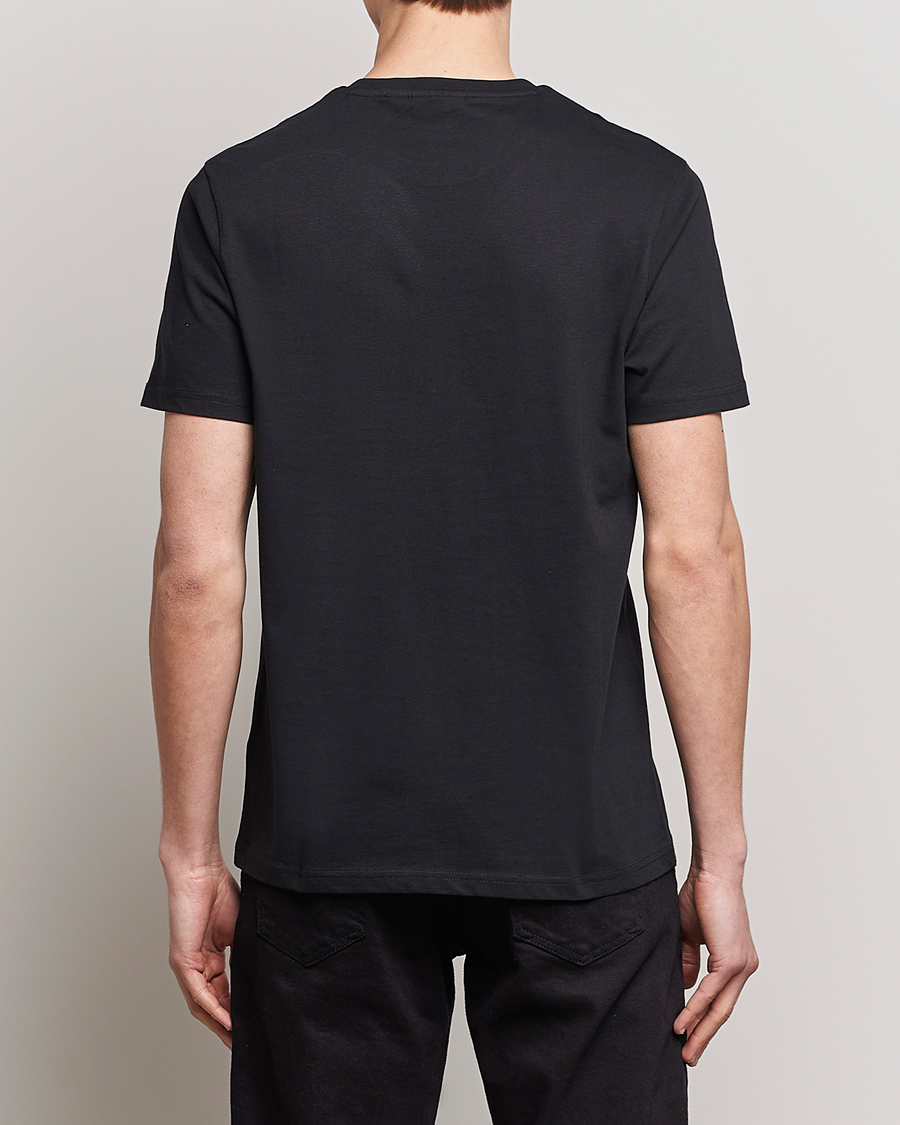 Herr | T-Shirts | Lyle & Scott | Crew Neck Organic Cotton T-Shirt Jet Black