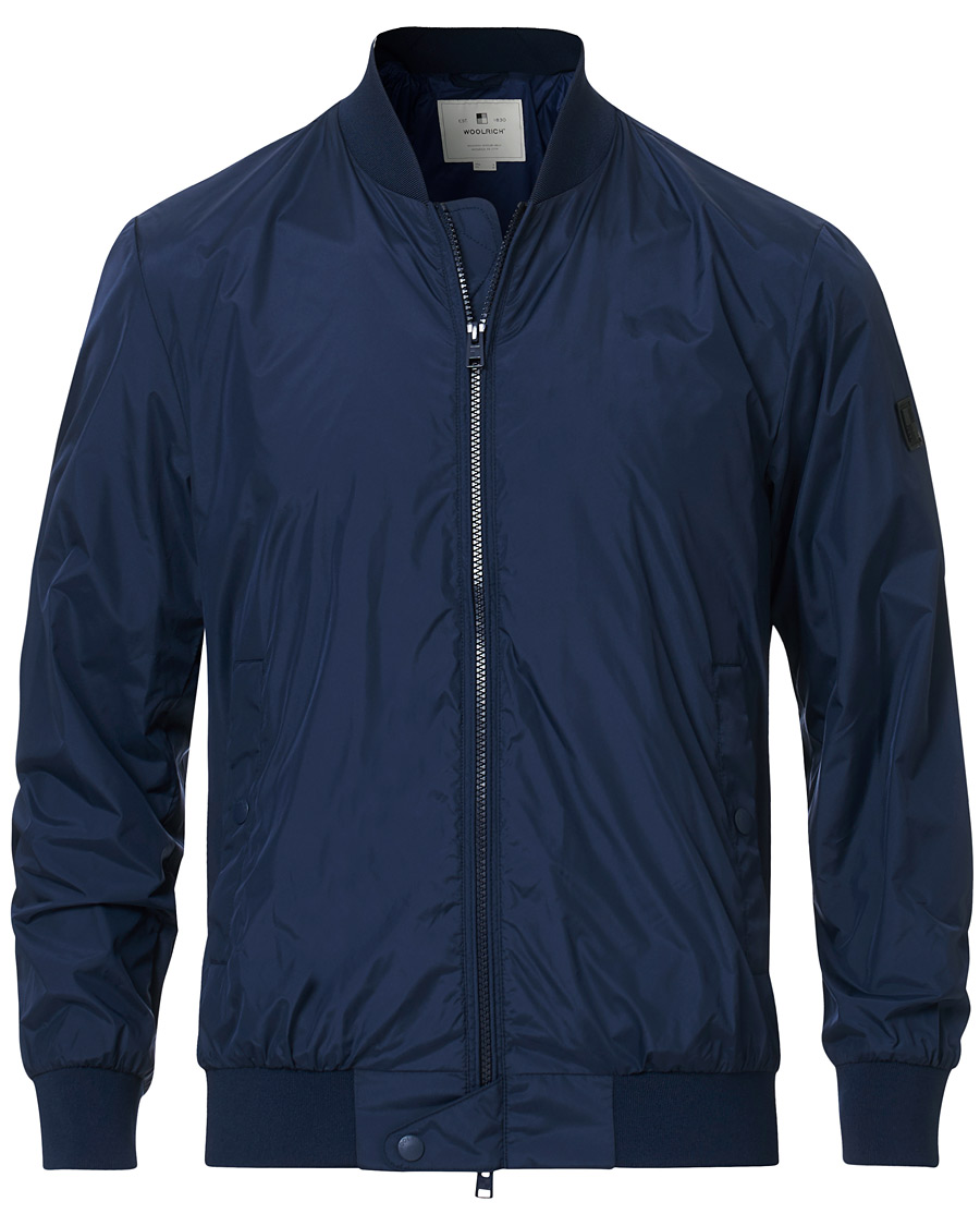 Herr | Jackor | Woolrich | Shore Bomber Jacket Navy