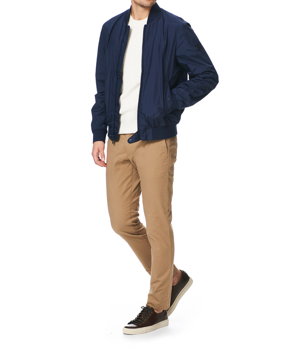 Herr | Jackor | Woolrich | Shore Bomber Jacket Navy