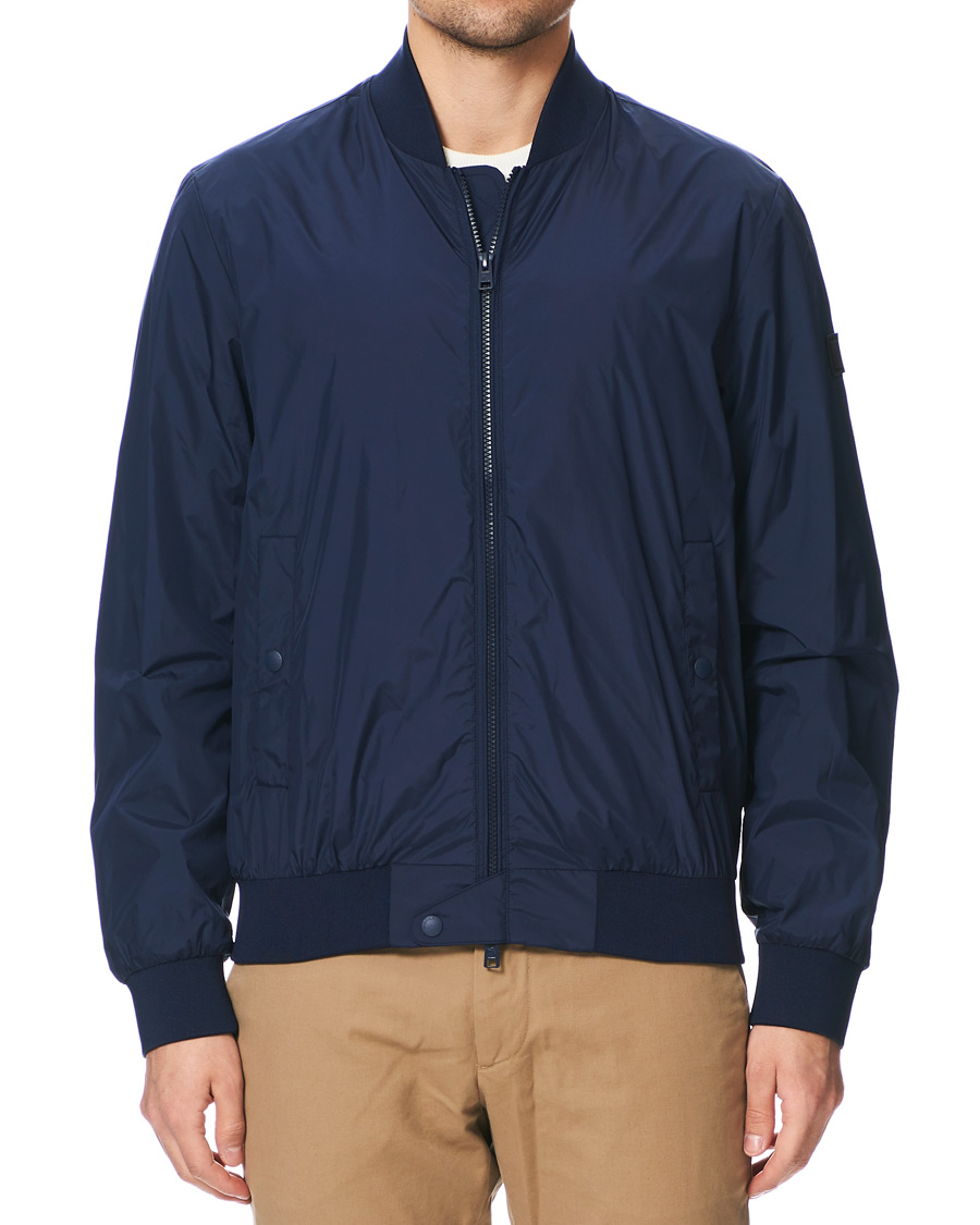 Herr | Jackor | Woolrich | Shore Bomber Jacket Navy