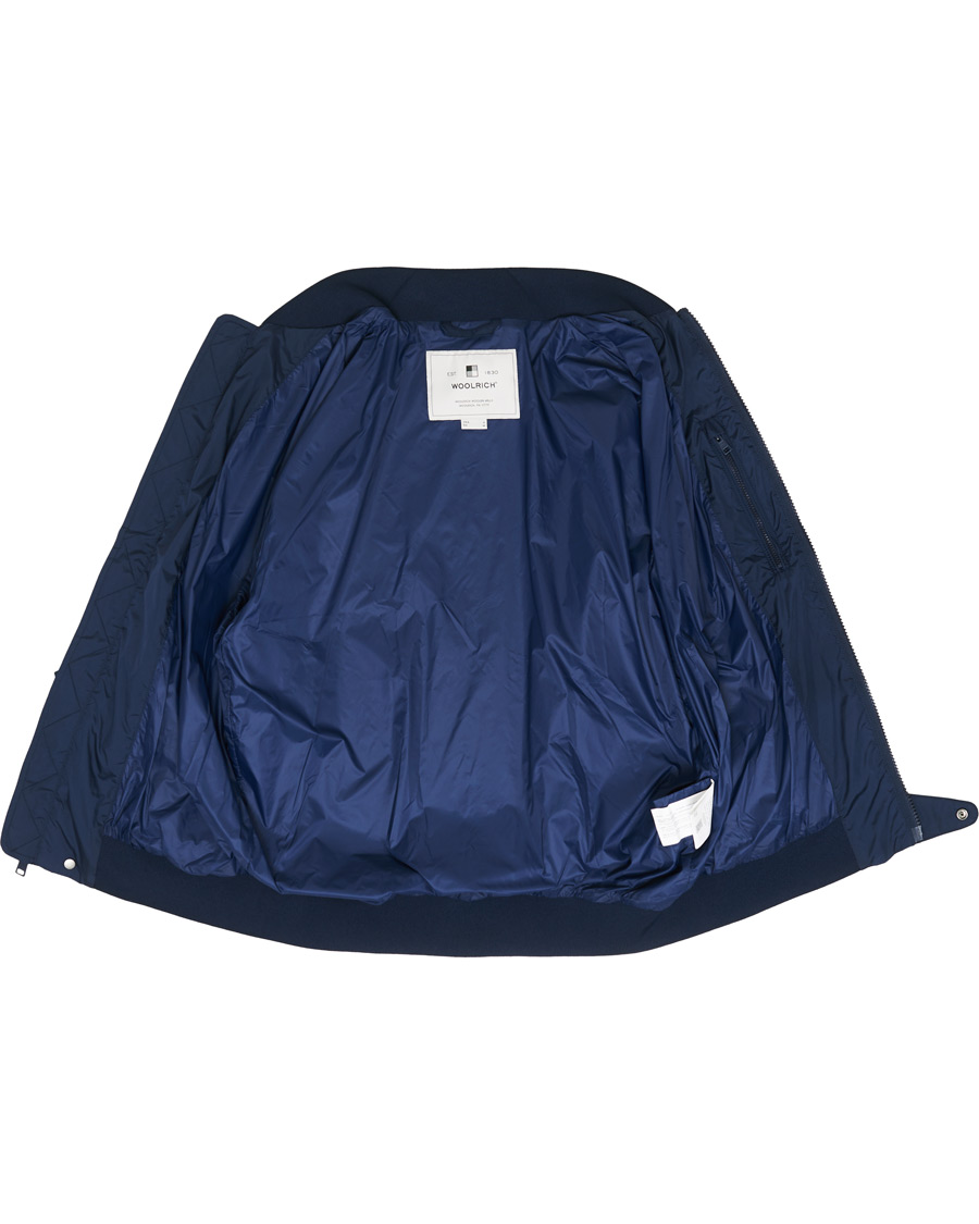 Herr | Jackor | Woolrich | Shore Bomber Jacket Navy