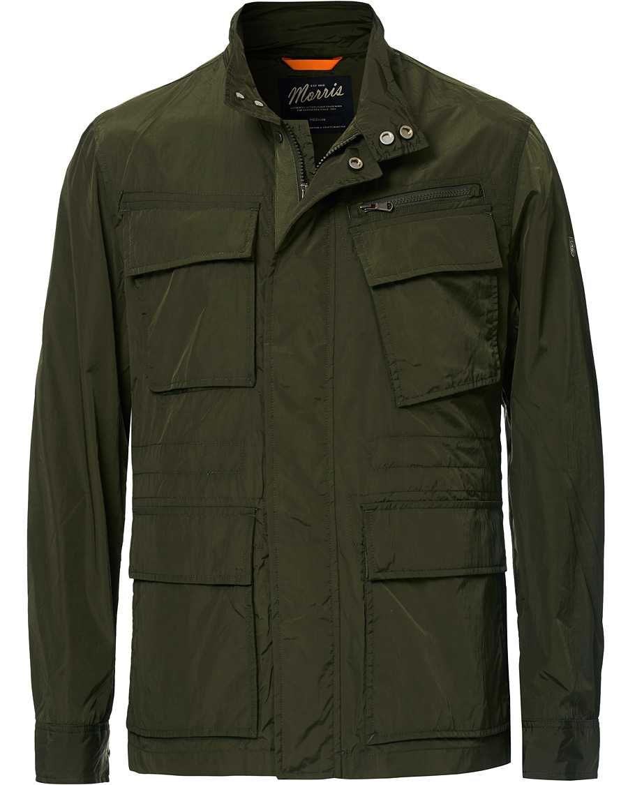 Herr | Jackor | Morris | Fairmont Patch Pocket Field Jacket Army Green