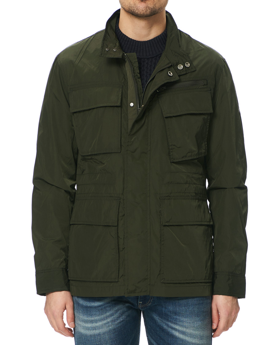 Herr | Jackor | Morris | Fairmont Patch Pocket Field Jacket Army Green