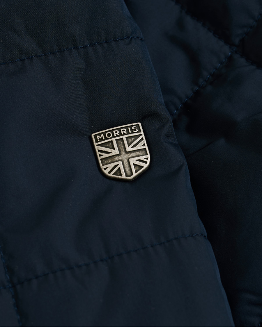 Herr | Jackor | Morris | Quilted Crew Jacket Navy