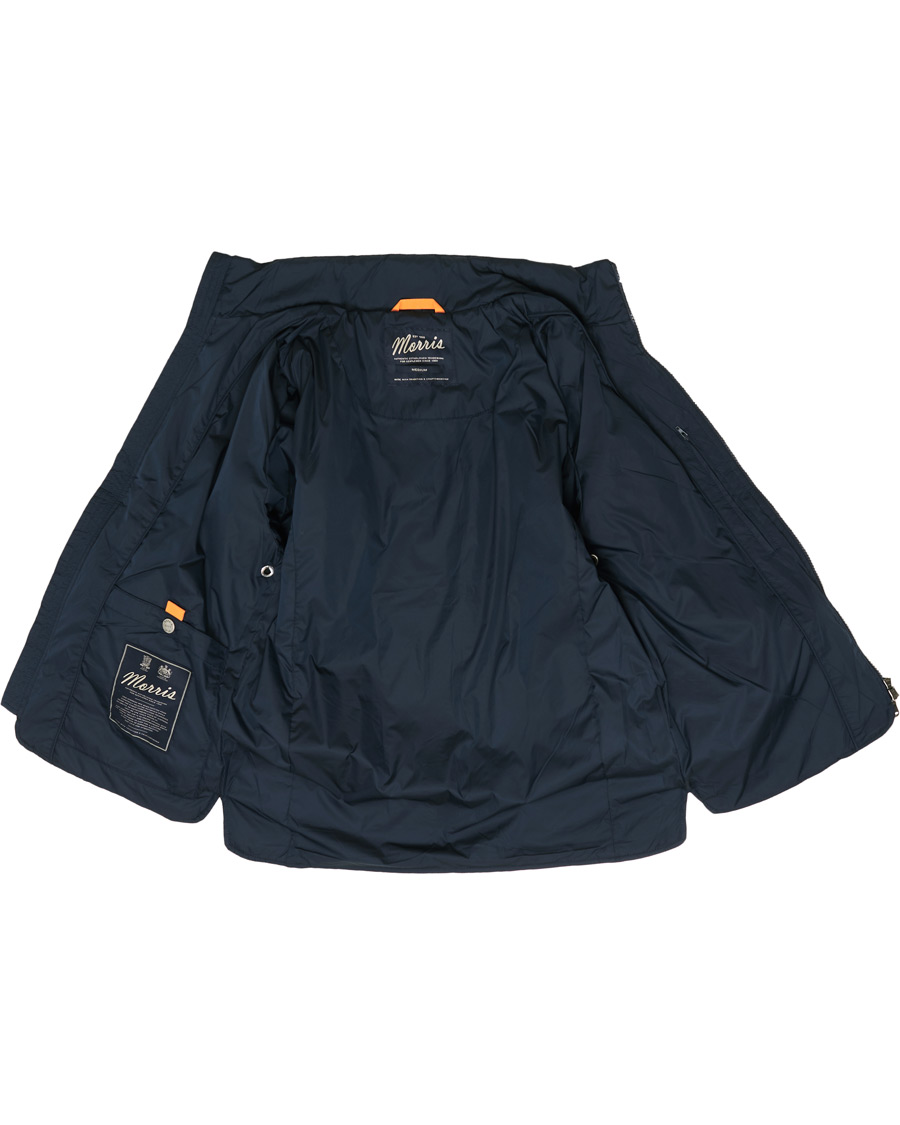Herr | Jackor | Morris | Quilted Crew Jacket Navy