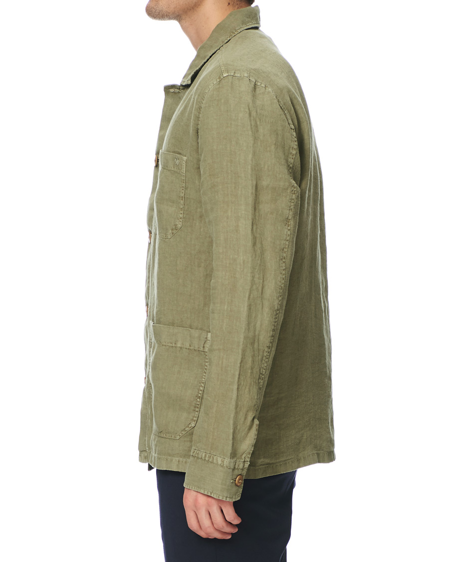Herr | Skjortor | Morris | Ethan Overshirt Jacket Olive