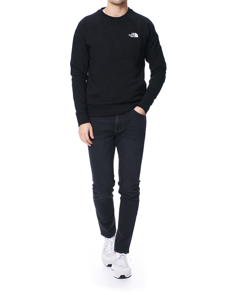 Herr | Tröjor | The North Face | Raglan Redbox Crew Neck Sweatshirt Black