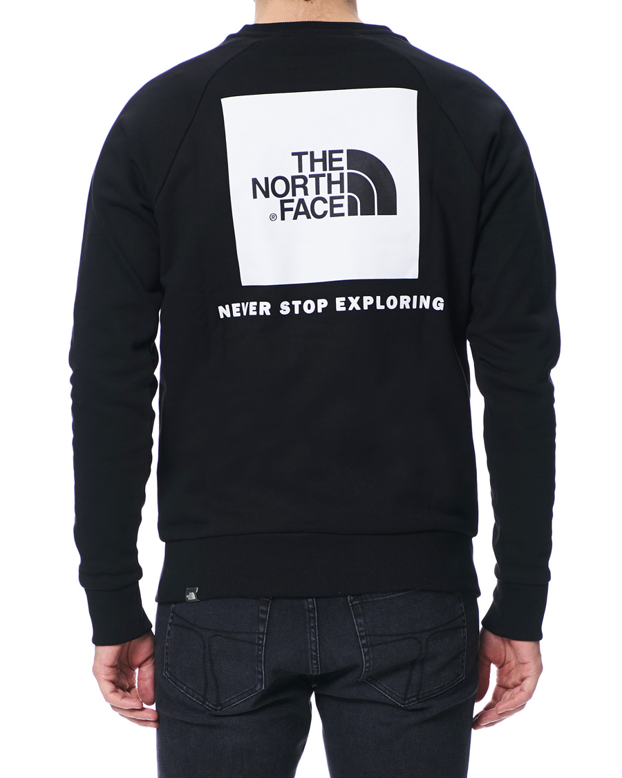 Herr | Tröjor | The North Face | Raglan Redbox Crew Neck Sweatshirt Black