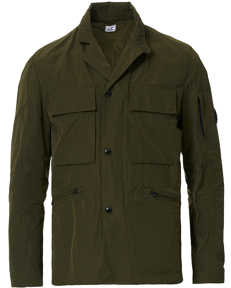 Herr | Jackor | C.P. Company | Memri Lens Blazer Jacket Dark Green