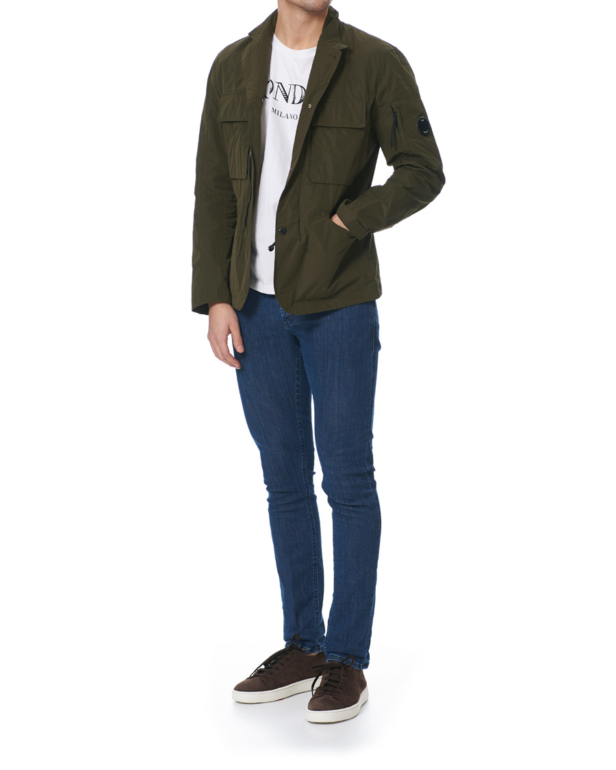 Herr | Jackor | C.P. Company | Memri Lens Blazer Jacket Dark Green
