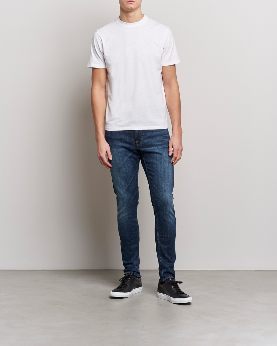 Herr | Jeans | Tiger of Sweden | Evolve Super Stretch Top Jeans Medium Blue