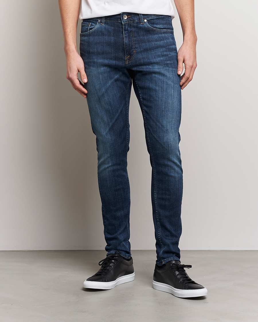 Herr | Jeans | Tiger of Sweden | Evolve Super Stretch Top Jeans Medium Blue