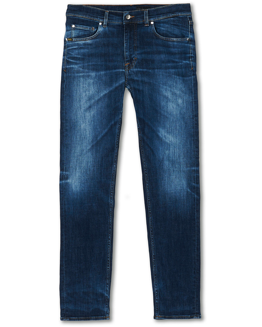 Herr | Jeans | Tiger of Sweden Jeans | Leon Super Stretch Top Jeans Medium Blue