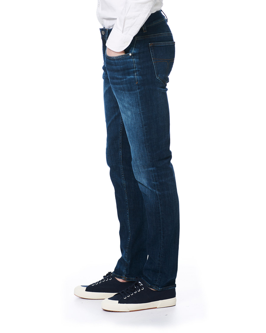 Herr | Jeans | Tiger of Sweden Jeans | Leon Super Stretch Top Jeans Medium Blue
