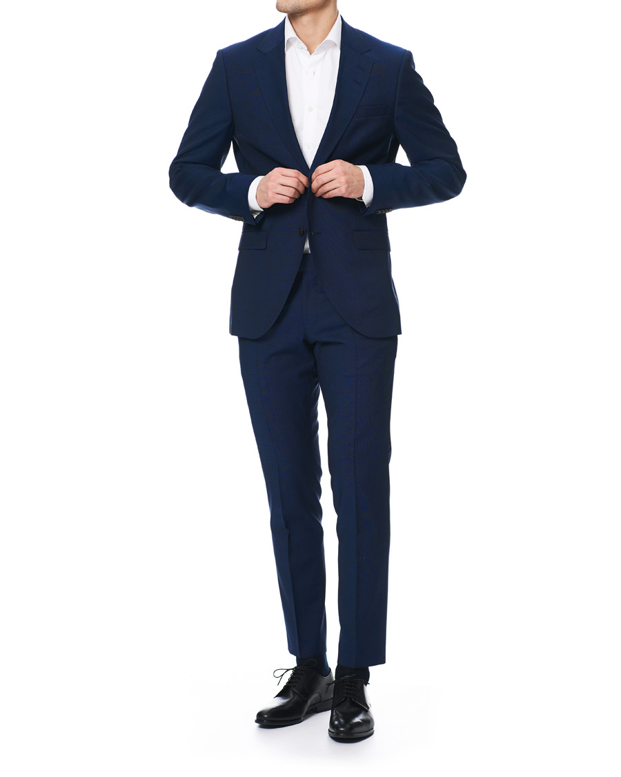 Herr | Kavajer | Tiger of Sweden | Jamonte Wool Suit Blazer Deep Ocean Blue