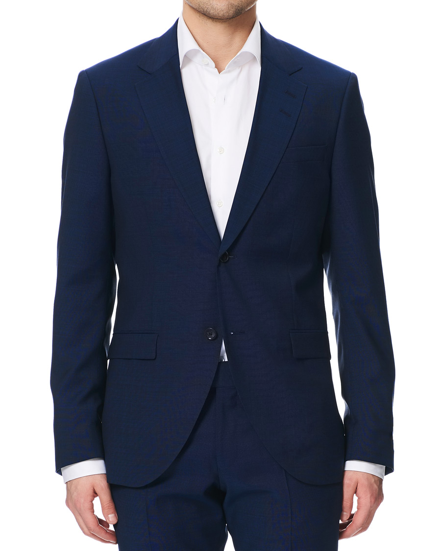 Herr | Kavajer | Tiger of Sweden | Jamonte Wool Suit Blazer Deep Ocean Blue
