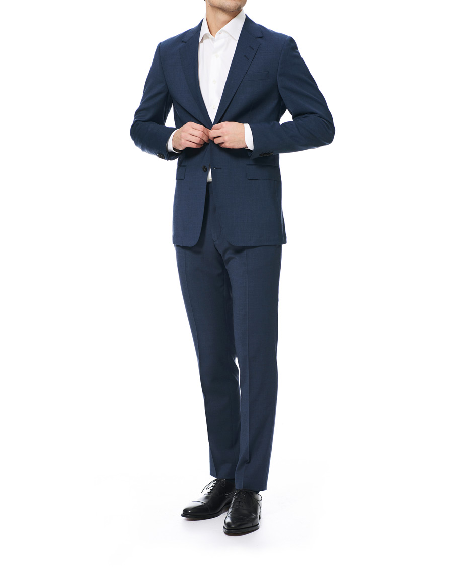 Herr | Kavajer | Tiger of Sweden | Jarl Travel Suit Blazer Vintage Indigo