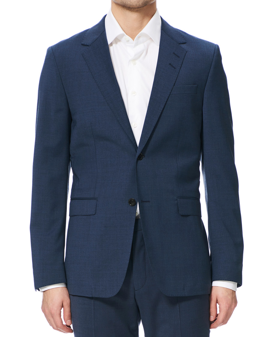 Herr | Kavajer | Tiger of Sweden | Jarl Travel Suit Blazer Vintage Indigo
