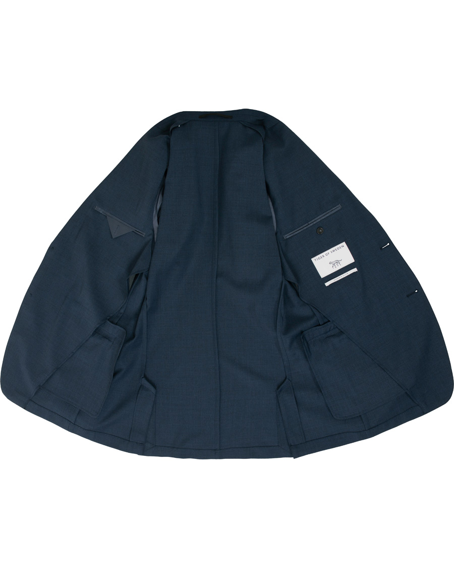 Herr | Kavajer | Tiger of Sweden | Jarl Travel Suit Blazer Vintage Indigo