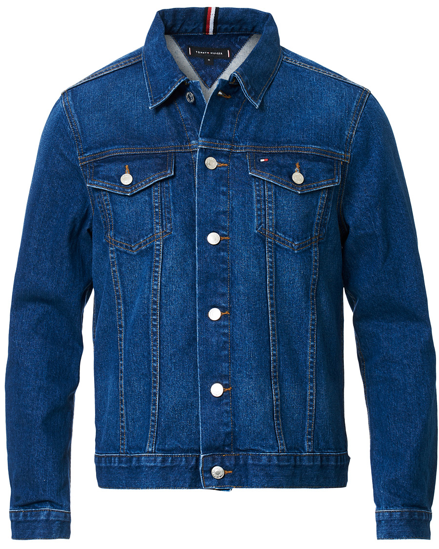 Herr | Jackor | Tommy Hilfiger | Trucker Type 3 Denim Jacket Bayou Blue