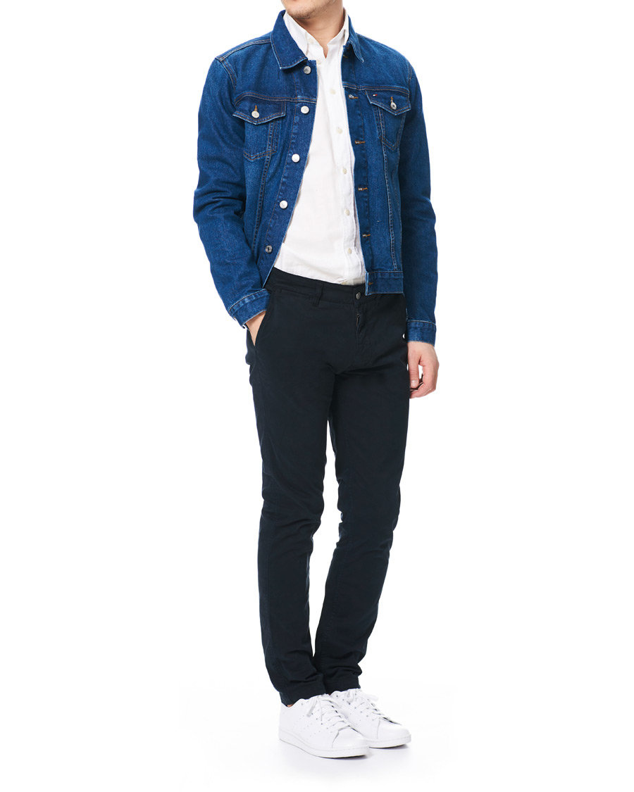 Herr | Jackor | Tommy Hilfiger | Trucker Type 3 Denim Jacket Bayou Blue