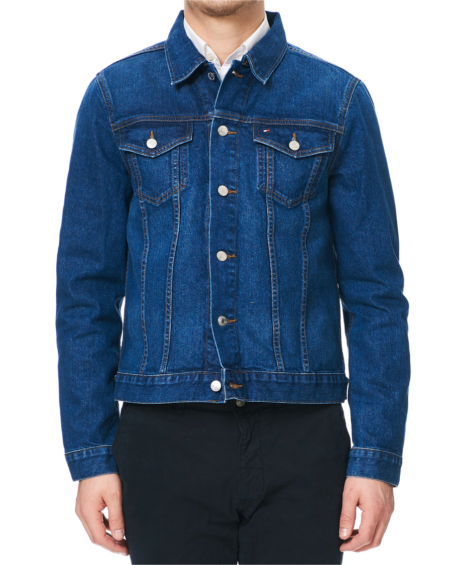 Herr | Jackor | Tommy Hilfiger | Trucker Type 3 Denim Jacket Bayou Blue