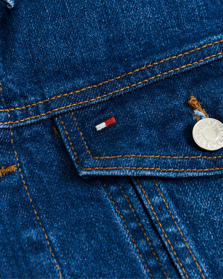 Herr | Jackor | Tommy Hilfiger | Trucker Type 3 Denim Jacket Bayou Blue